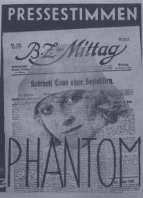 Призрак/Phantom (1922)